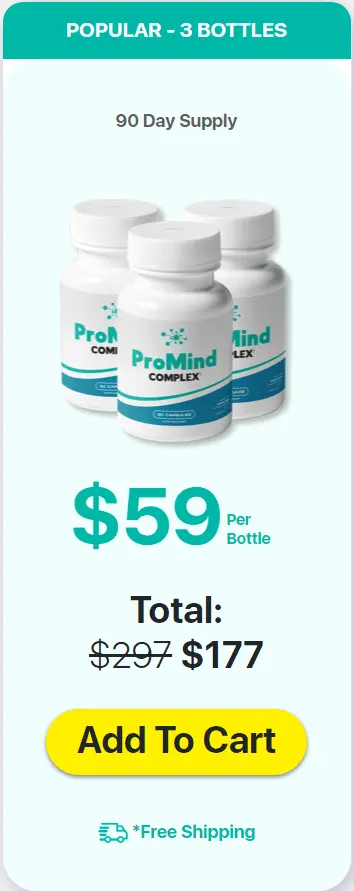 ProMind Complex 3 bottle price